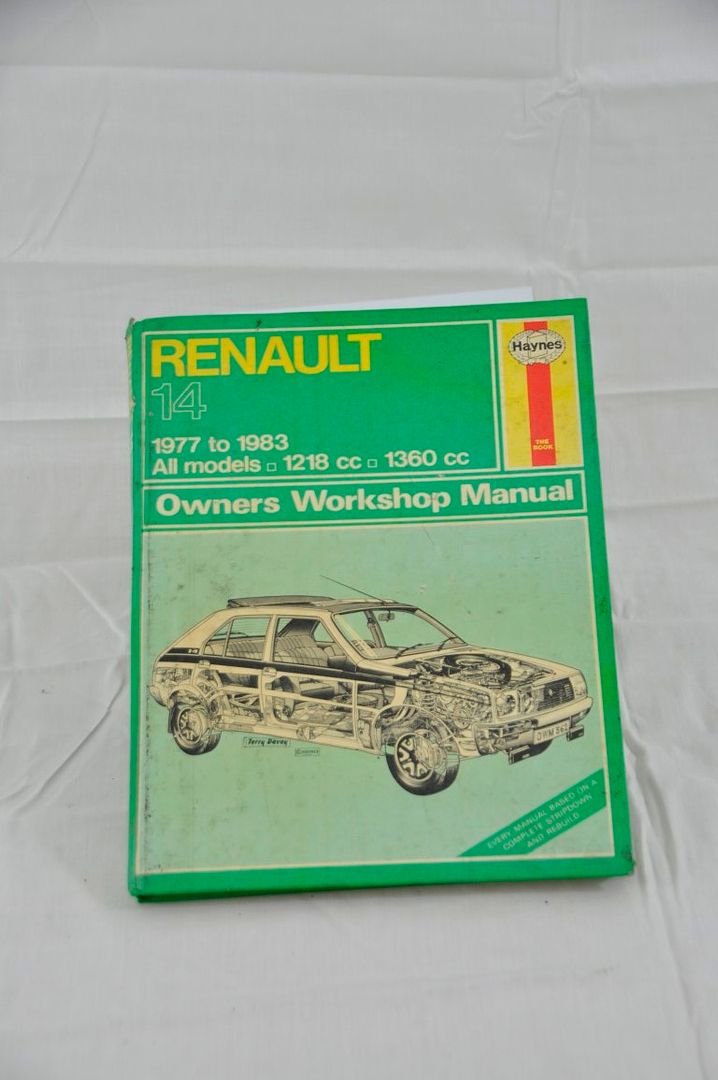 Haynes Manual For Renault 14 1977 - 1983 #362 | eBay